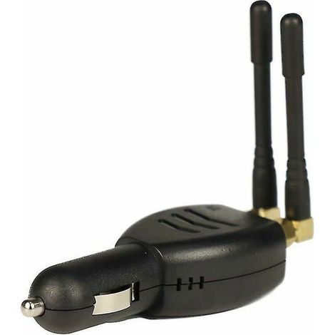 Gps-antenne Mit Anti-tracking-funktion – Signalschutz – Dualband L1/l2 – Zigarettenanzünderstecker – Kompakt Und Robust