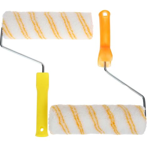 Gelbe Farbroller, 2336 Cm Und 22,534 Cm, Zwei Ausführungen, Langflorige Latex-farbroller Für Perfekte Deckkraft.