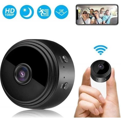 Shan Mini-spionagekamera, Tragbare Hd 1080p Mini-wlan-kamera Für Drahtlose Heimüberwachung, Winzige Spionagekamera