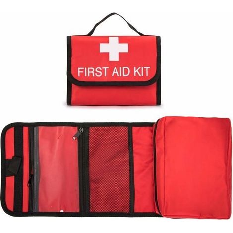 Leerer Erste-hilfe-kasten, Kleiner Roter Erste-hilfe-kasten, Outdoor-reise-rettungsset (c)
