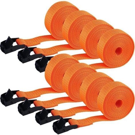 Zurrgurte – Nicht Spezifiziert – 8er-pack – 2 M – 250 Kg – Schnalle Aus Zinklegierung