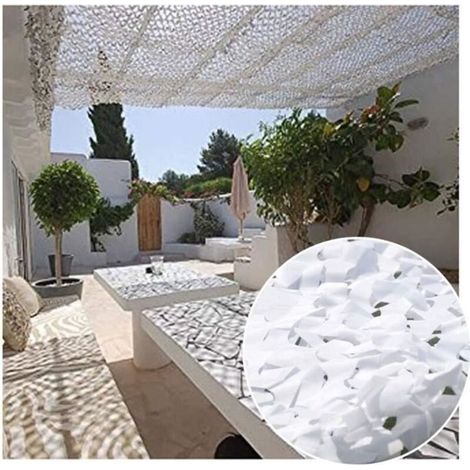 Rechteckiges Sonnensegel 3x3 M – Umweltfreundliches Tarnnetz – Sonnenschutz Und Sichtschutz – 3x3 Cm Gitter