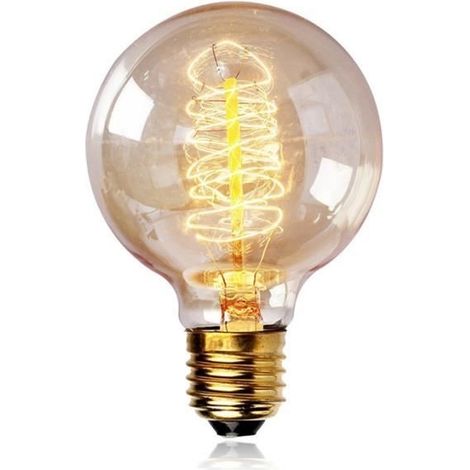 G80 40w E27 Glühlampe - Edison - Gelb - Energieklasse A+