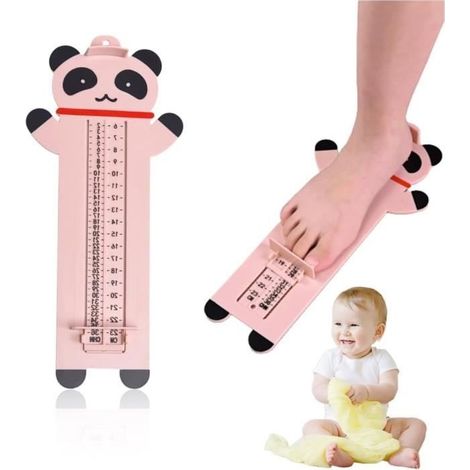 Fußmessinstrument Für Kinder - Babyfußmessinstrument - Babyfußmessinstrument Mit Doppelskala - Geeignet Für Kinder Von 0 Bis 16 Jahren (6-23 Cm)