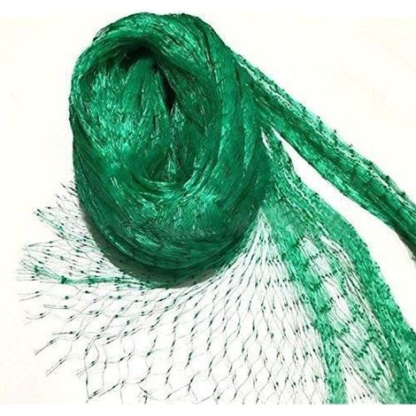 Grünes Vogelschutznetz, Schutznetz Gegen Vögel Und Tiere, Gartennetz Ideal Für Gemüsebeete Und Teiche, 4 X 10 M - Lav