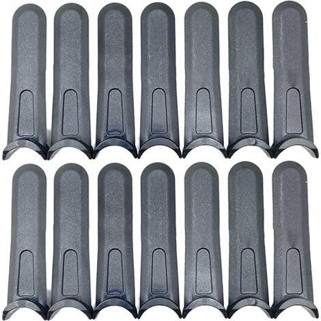 Packung Mit 50 Kunststoff-schneidmessern Für Rasenmäher, Ersatz-kunststoffmesser Für Hover Vac/micro Lite/minimo/mow N Vac Rasenmäher