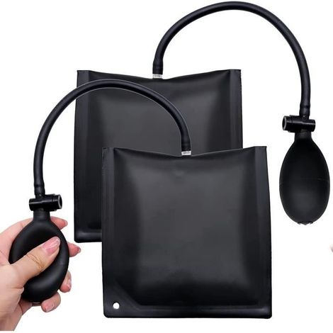 Luftkissen – Modell – Schwarz – 200 Kg – 15 X 16 Cm – 22 Cm Schlauch