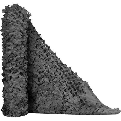 Schwarzes Tarnnetz 1,5 X 3 Meter, 1 Stück, Dekoratives Tarnnetz Für Den Außenbereich, Sonnenschutz, Bergschutznetz