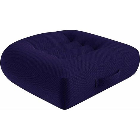(blau) Sitzerhöhung – Orthopädisch – 40 X 40 Cm – Ergonomisch – Rutschfest – Komfortabel