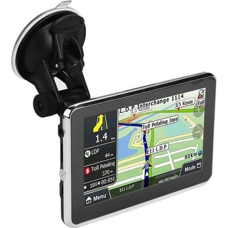 Universelles 5-zoll-touchscreen-autonavigationsgerät Für Europa – Mehrere Routenoptionen