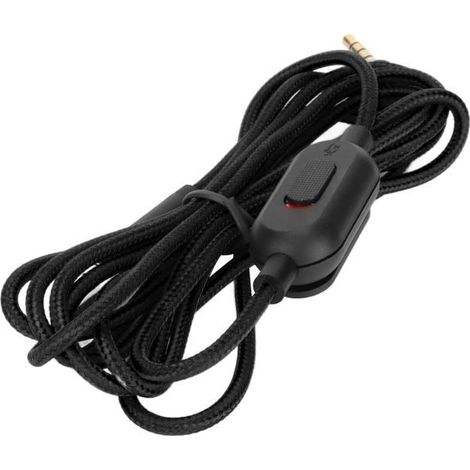 Gaming-headset-kabel – Tbest – G Pro G Pro X G433 – Sauerstoffkupfer – Geflochten – Lautstärkeregelung