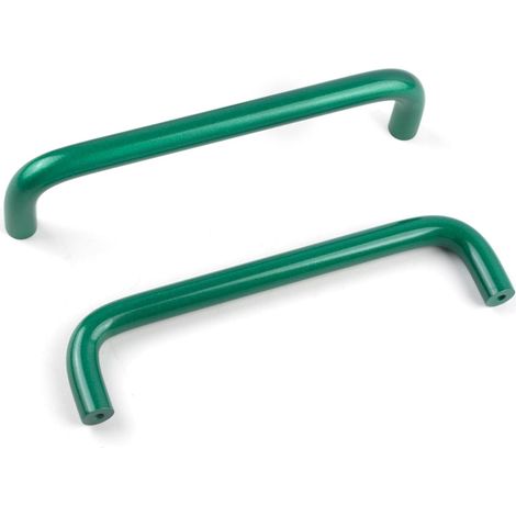 Stück 128 Mm Aluminium-möbelgriffe, Schranktürgriffe Mit Schrauben, Schubladengriffe Für Küchenschränke, Grün