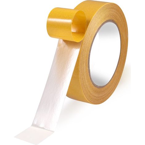 Rolle Hochbelastbares Doppelseitiges Klebeband, 1,18 Zoll X 66 Fuß (20 M) Klebeband