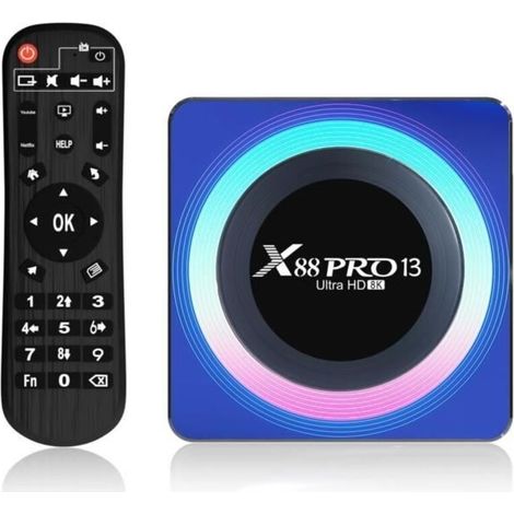 Iptv-box, X88 Pro 13 Android 13.0 Tv-box Rockchip Rk3528 4k 2.4g 5g Wifi 4g+32gb Bt5.0 8k Globaler Mediaplayer, Tv-box