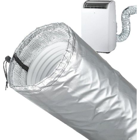 Isolierhülle Für Mobile Klimaanlagenkanäle. Wasserdichte, Isolierende, Mobile Isolierhülle Für Klimaanlagenkanäle.