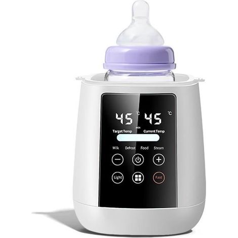 (weiß) Elektrischer 6-in-1-flaschenwärmer: Schnelles Erwärmen Von Babymilch, Speisenwärmer Und Multifunktionaler Sterilisator