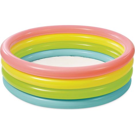 Aufblasbarer Pool In Sonnenuntergangsfarben (61 Cm X 22 Cm), Geeignet Für Kinder Und Erwachsene Im Freien, Voller Spaß, 4-lagig
