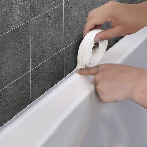 Dichtungsrolle – Weiß – 2,2 Cm Dick – 5 M Lang – Einfaches Abdichten – Küche/badezimmer
