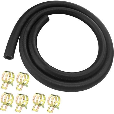 M, 8 Mm Kraftstoffschlauch-set Mit Schlauchschellen, Für Motorräder, Traktoren, Rasenmäher