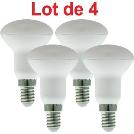 4er-pack R50 5w E14 Led-lampen, 423 Lm, 4000k Neutralweiß