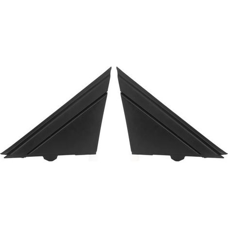 Außenspiegel-flaggenabdeckungen Für Fiat 500 2012-2017 1sh17kx7aa / 1sh16kx7aa - Schwarz