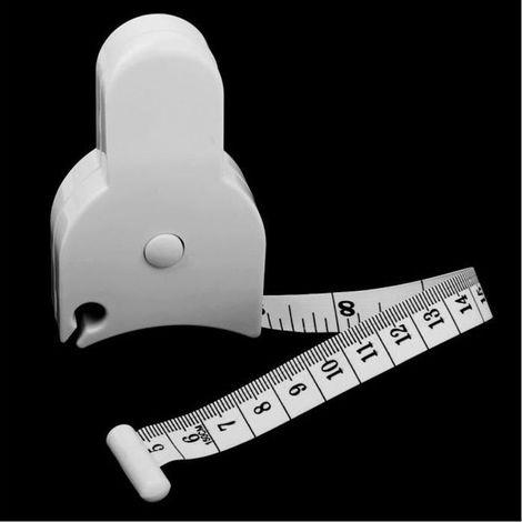 Maßband Für Körpergesundheit, Ernährung, Gewichtsabnahme Und Fitness.