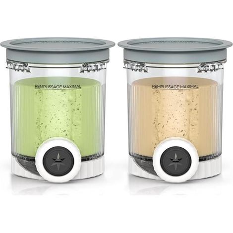 Set Mit 2 Creami Deluxe Eisbehältern Für Ninja Creami Eismaschinen Der Serien Nc700 Und Nc701 – Bpa-frei – Spülmaschinenfest