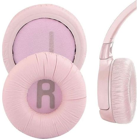 Ersatz-ohrpolster – Jbl – Tune 600/500bt/510bt/450bt – Kunstleder – Schaumstoff – Rosa