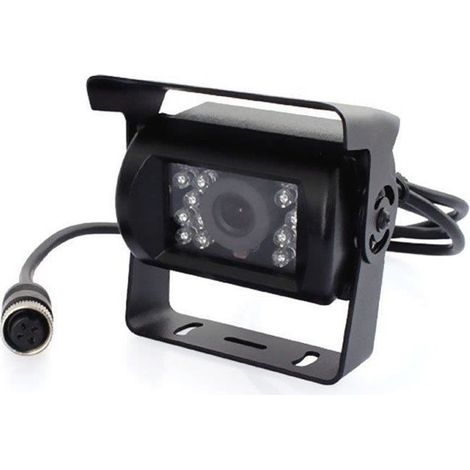 Rückfahrkamera Mit 4-poligem Stecker Für Pkw Und Lkw, Schwarz