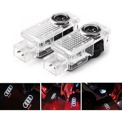 2x Led-türbeleuchtung Für Audi-autotüren, Logoprojektion L190 I03548 - Csecrg0727-a0779
