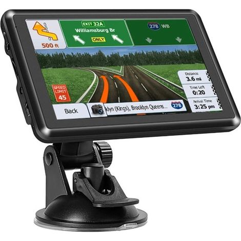 Gps-navigationsgerät Für Pkw Und Lkw 2023 – 5-zoll-satellitennavigation Für Pkw Und Lkw In Europa