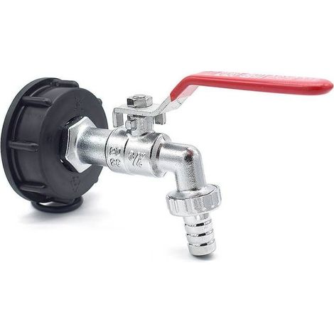 Verchromter Messing-wasserhahnanschluss, 3/4" 90°-ablauf - 15 Mm Schlauchgewinde