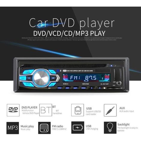 5014bt Bluetooth-autoradio, 1-din-autoradio Mit Mp3-, Wma- Und Fm-player, Freisprecheinrichtung, 4 X 60 W