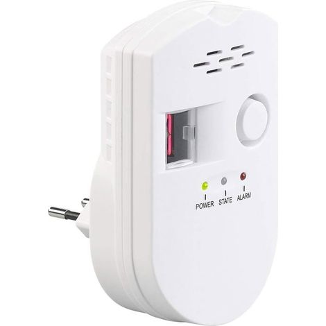 Erdgasdetektor: Mehrgasdetektor Mit Stecker Für Erdgas Und Flüssiggas, 85 Db (gassensor)