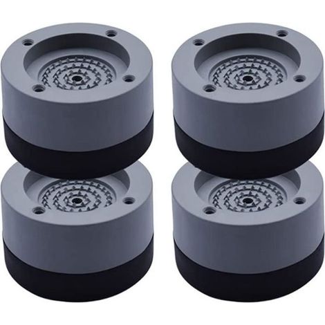 Antivibrationsmatte – Universal – 4 Stück – Durchmesser 7 Cm – Höhe 4 Cm – Waschmaschinenstabilisator