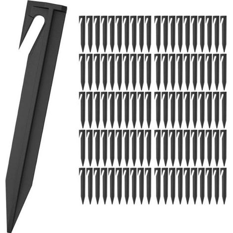 Kunststoffheringe – Phonillico® – 100er-pack – 8,4 Cm – Kabelbefestigung – Gartenarbeit Und Camping