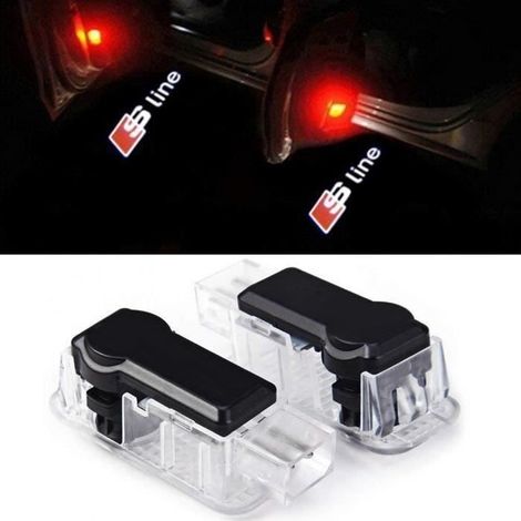 Begrüßungslicht – Audi – Led – 2x – Weiß – Kompatibel Mit Mehreren Modellen