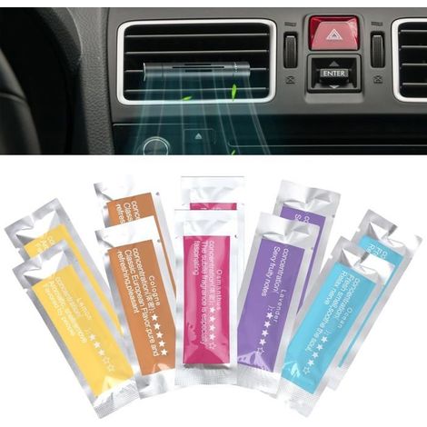 10 Feste Aromastäbchen, Parfümstäbchen, Feste Nachfüllpackungen Für Lufterfrischer, Auto-lufterfrischer, Parfümstäbchen