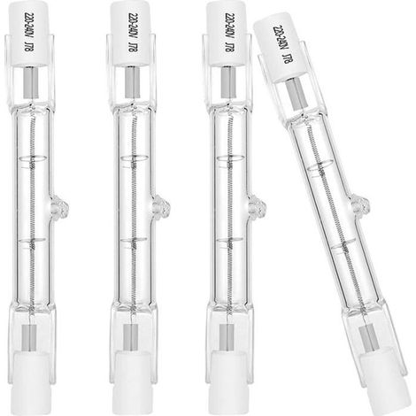 Eco R7s 78mm 120w 230v 1600lm Warmweiß 2700k T3 Typ J Halogenlampe (4er-pack)