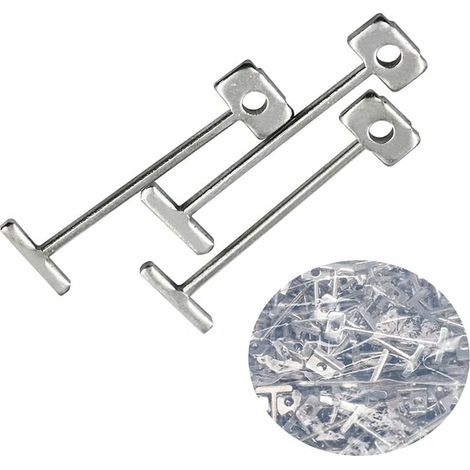 Fliesenkreuze, 200er-packung, Ersatz-stahlstifte (1,5 Mm) Für Fliesen- Und Bodenverlegesysteme, Austauschbare Und Wiederverwendbare Stifte Für Wand- Und Bodenkonstruktionen