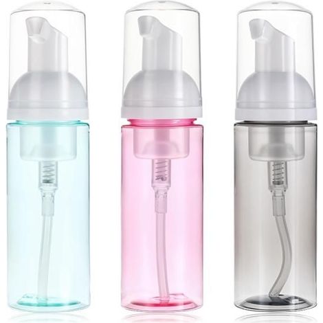 Stück Leere 60-ml-pumpflaschen, Leere Schaumflaschen, Leere, Transparente, Nachfüllbare Schaumpumpenspender