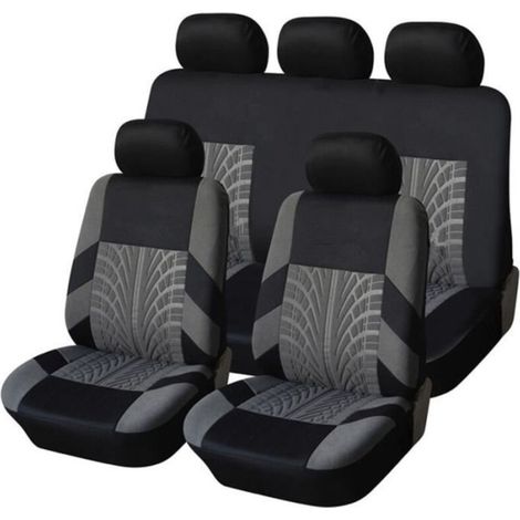 Sitzbezug, Graues Set – Set Bestickter Autositzbezüge Für Citroën, Für Alle C2-, C3- Und C4-modelle (4-türer)