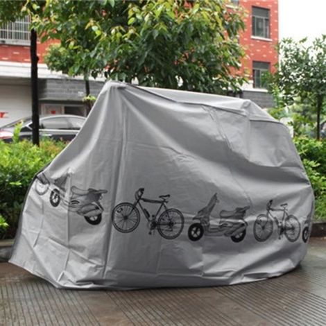 Autoabdeckung, Wasserdichte Fahrradabdeckung, Uv-schutz Für Den Außenbereich, Fahrradtasche, Regendicht, Zubehör