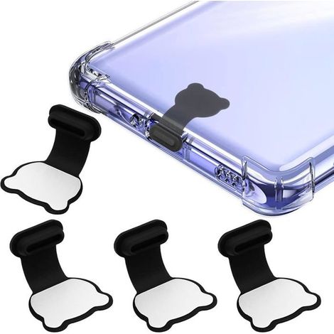 Usb-c-staubschutzstopfen – Ulisem – 3er-pack – Silikon – Bärenform