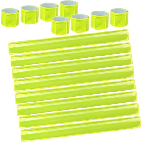 Reflektierendes Armband, Reflektierendes Band, Fahrradsicherheit Für Kinder, Reflektierender Clip Für Bein Und Hose, Hohe Sichtbarkeit, Arm- Und Knöchelband, Fluoreszierendes Armband