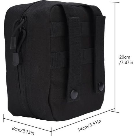 Qiilu Erste-hilfe-tasche, Erste-hilfe-rucksack Für Camping, Radfahren, Gleitschirmfliegen