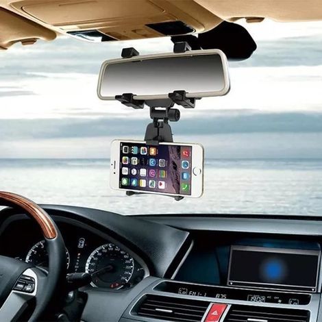 Auto-rückspiegelhalterung Für Handy Und Gps