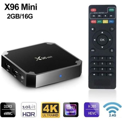 X96 Mini-tv-box Multimedia Android 7.1 2gb +16gb