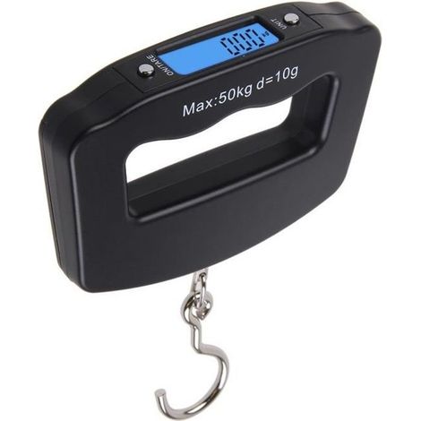Gepäckwaage – Tragbar – 10 G/50 Kg – Lcd-display – Leicht – Präzise