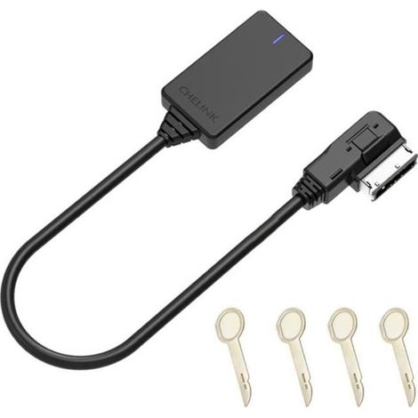 (schwarz) Ami Mmi Mdi Drahtloser Bluetooth-adapter Audiokabel Auto-musik Bluetooth Für Audi A3 A4 B8 B6 Q5 A5 A7 R7 S5 Q7 A6l A8l A4l -
